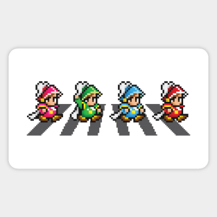 Final Fantasy: Onion Knights Crossing Sticker